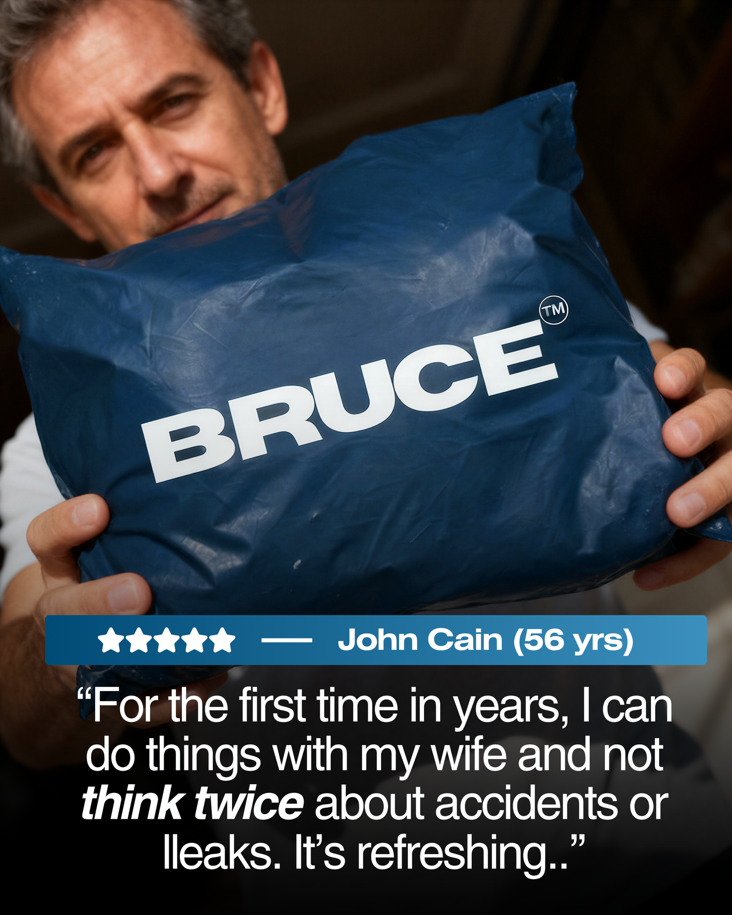 Bruce’s Signature Leakproof Boxers (Onyx)