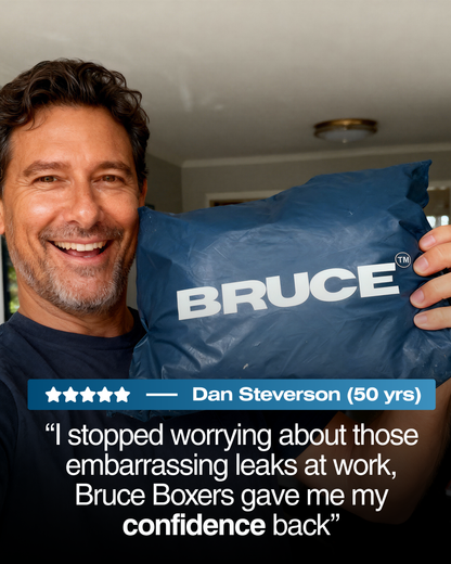 Bruce’s Signature Leakproof Boxers (Titanium)