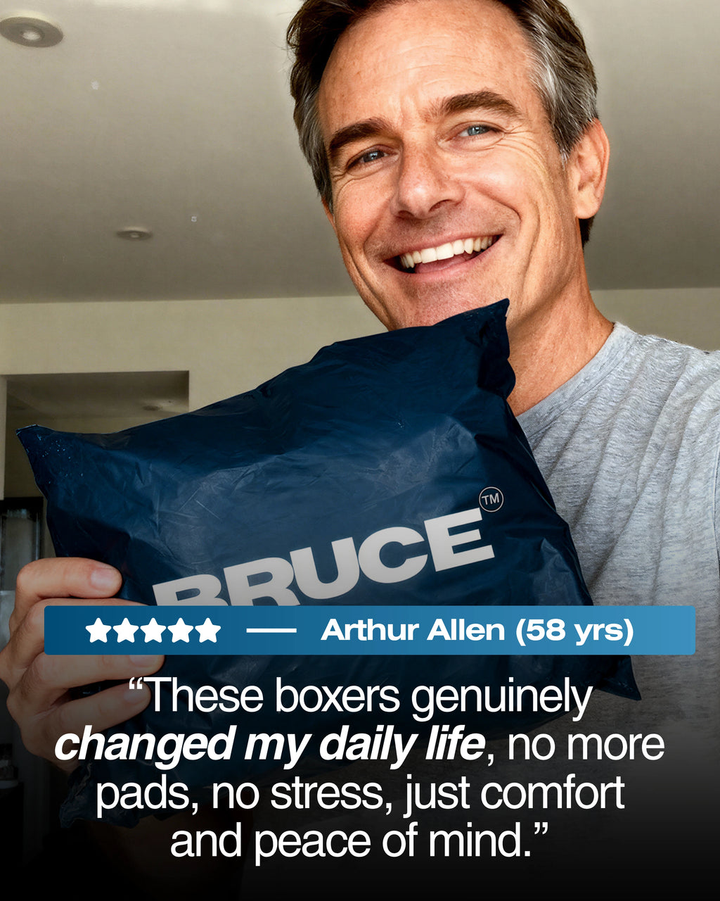 BRUCE© Signature Leakproof Boxers