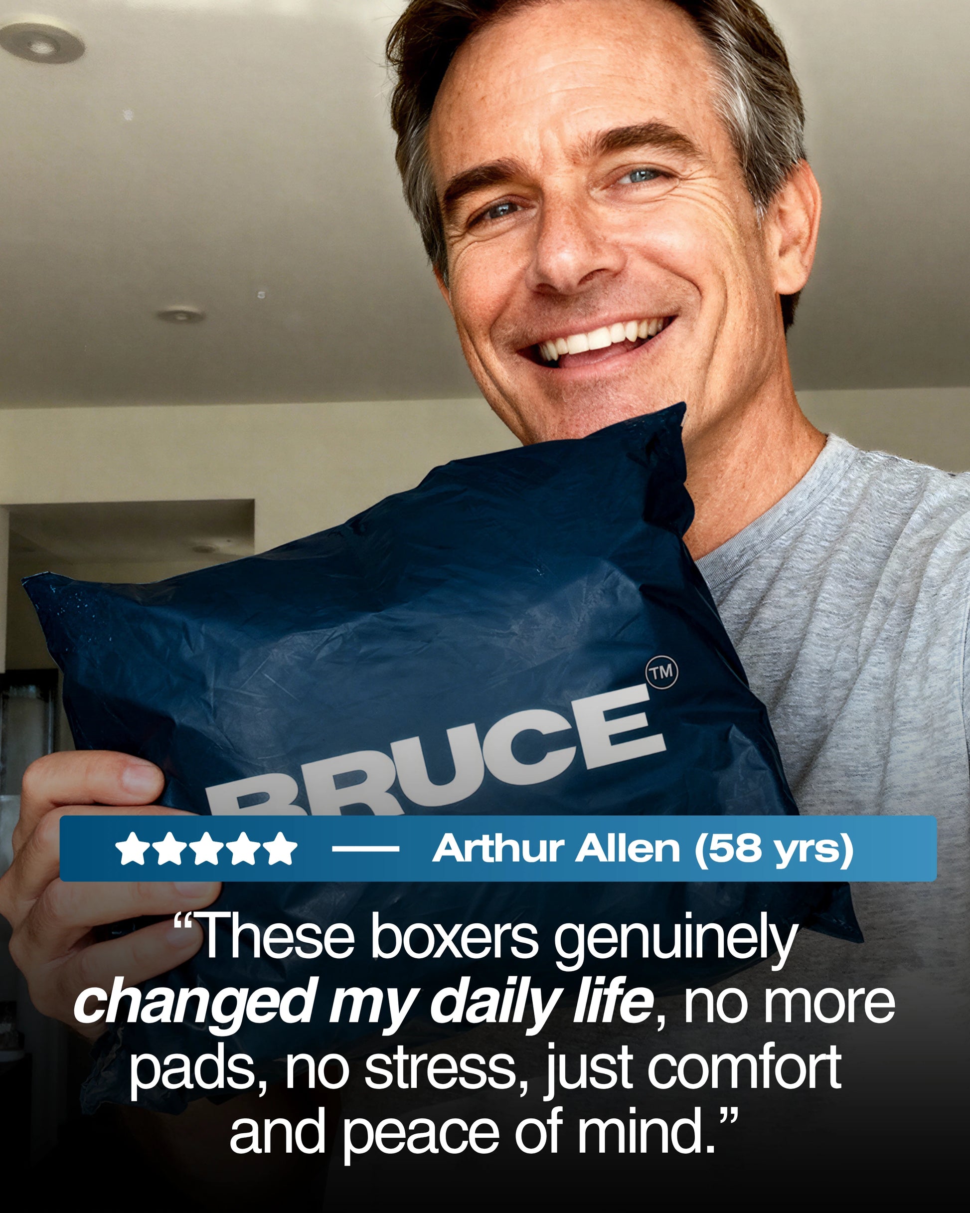 Bruce's Signature Leakproof Boxers (12-Pack)