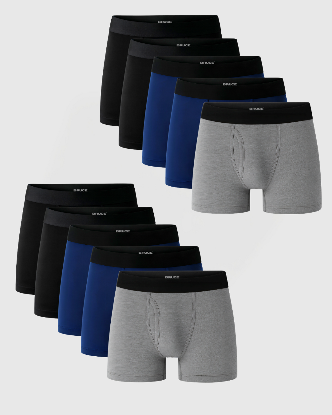 Bruce’s Signature Leakproof Boxers (10-Pack)