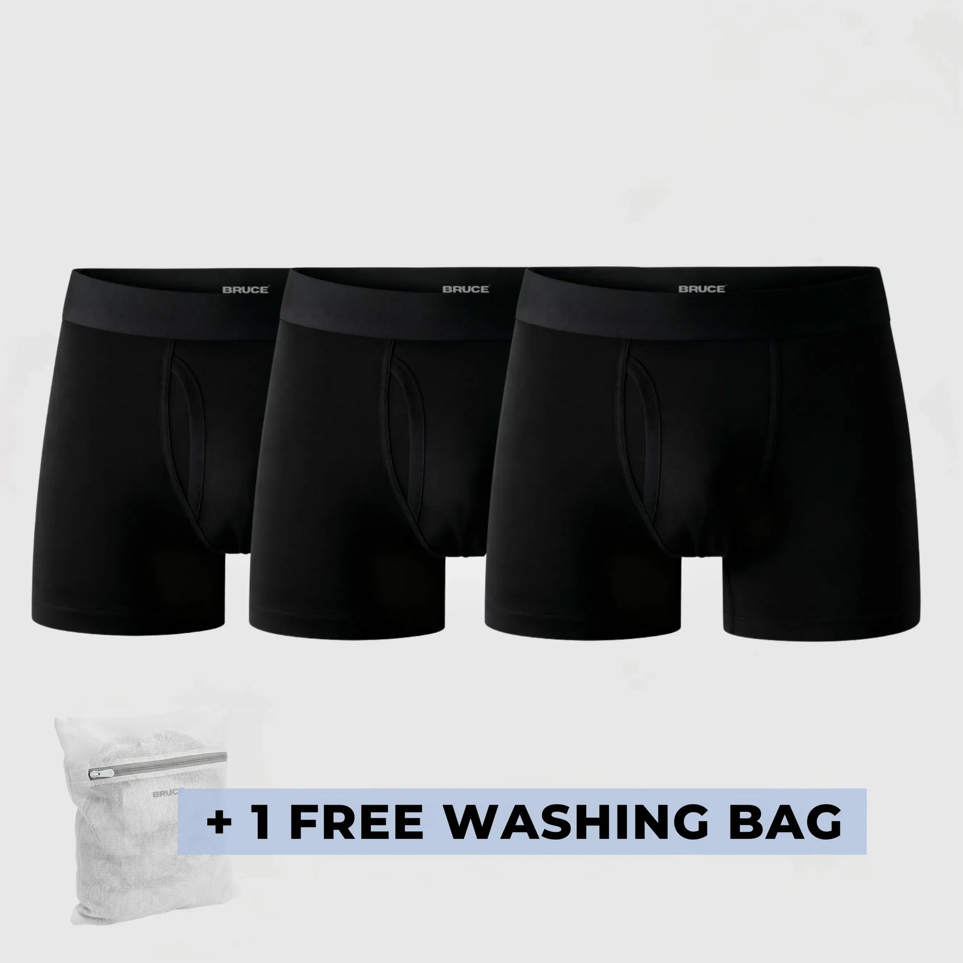 Bruce's Signature Leakproof Boxers (3-Pack)