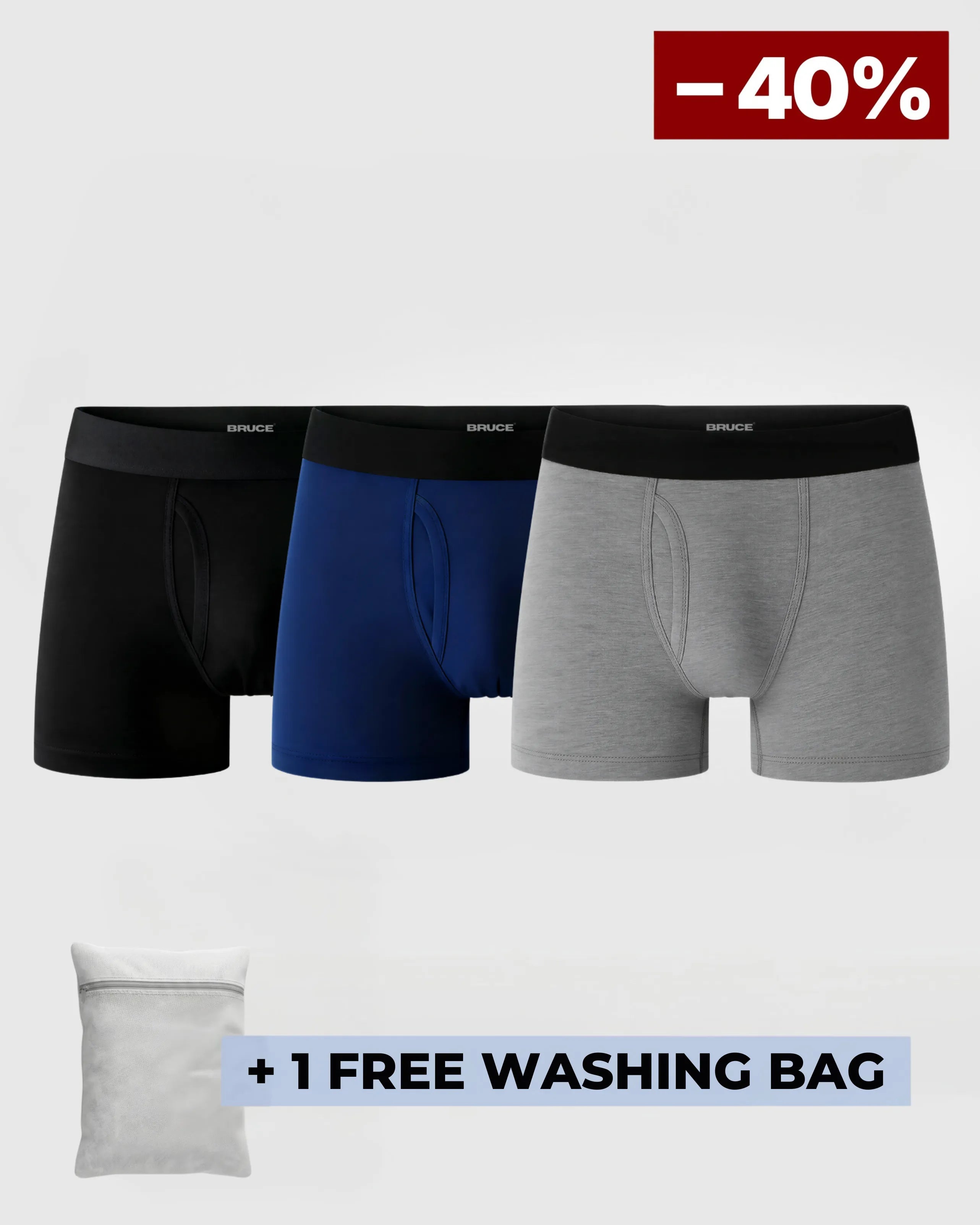 Bruce's Signature Leakproof Boxers