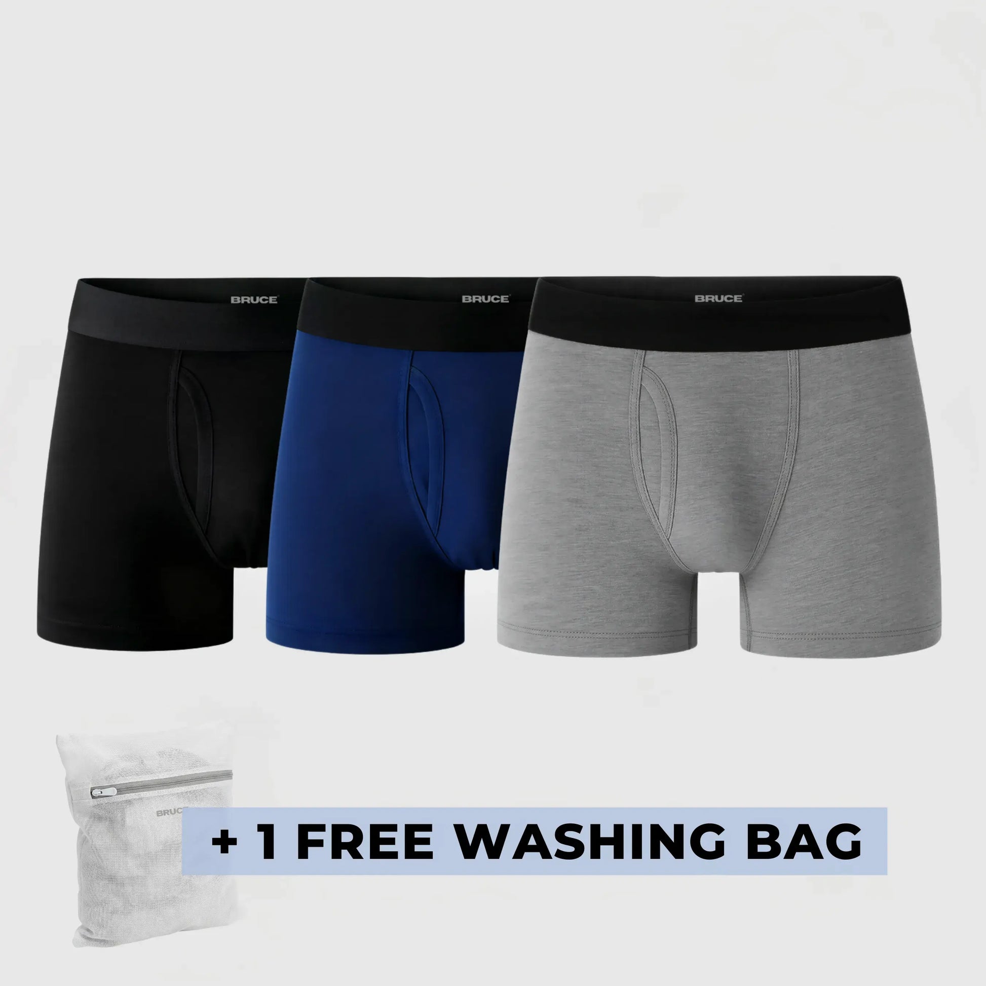 Bruce's Signature Leakproof Boxers (3-Pack)