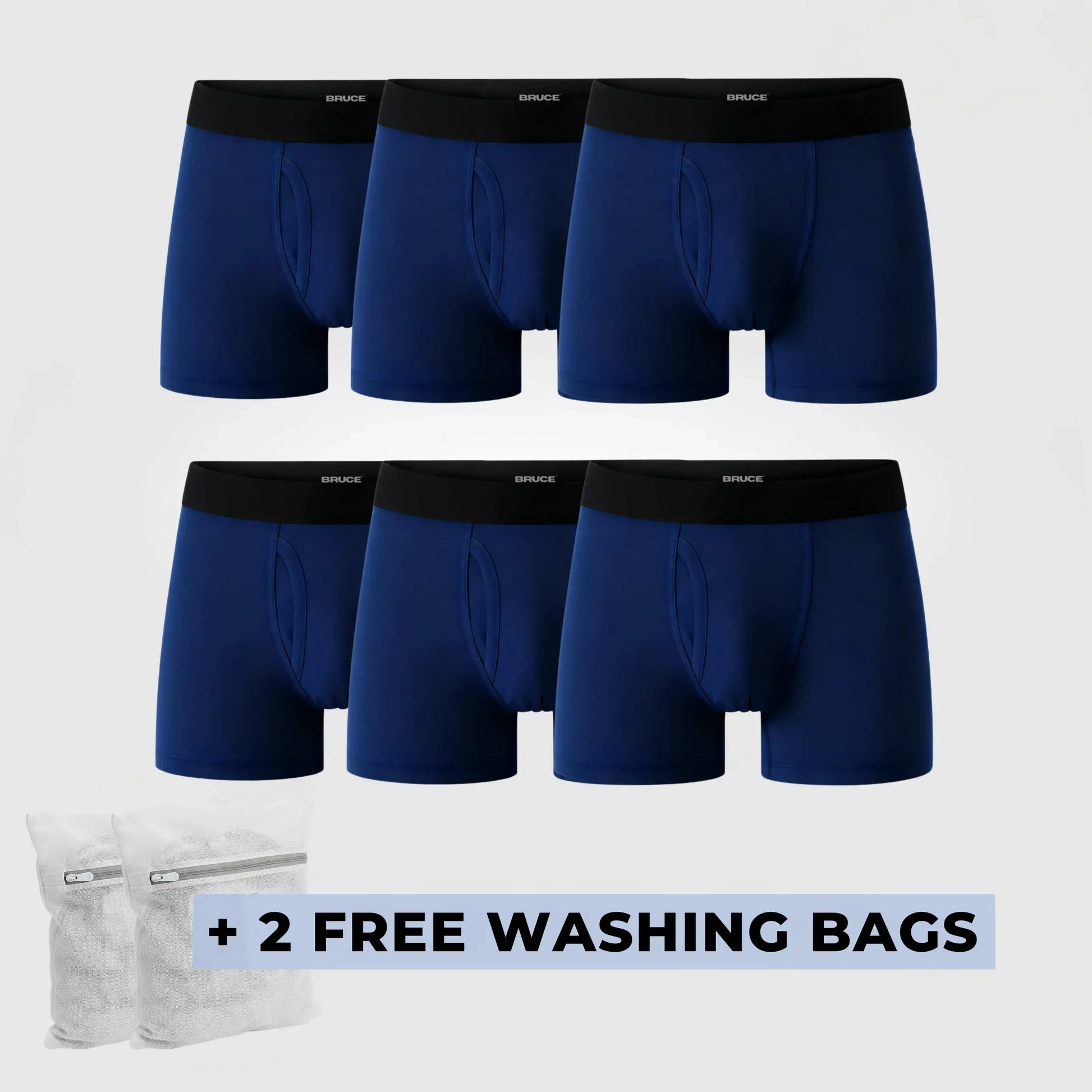 Bruce's Signature Leakproof Boxers (6-Pack)