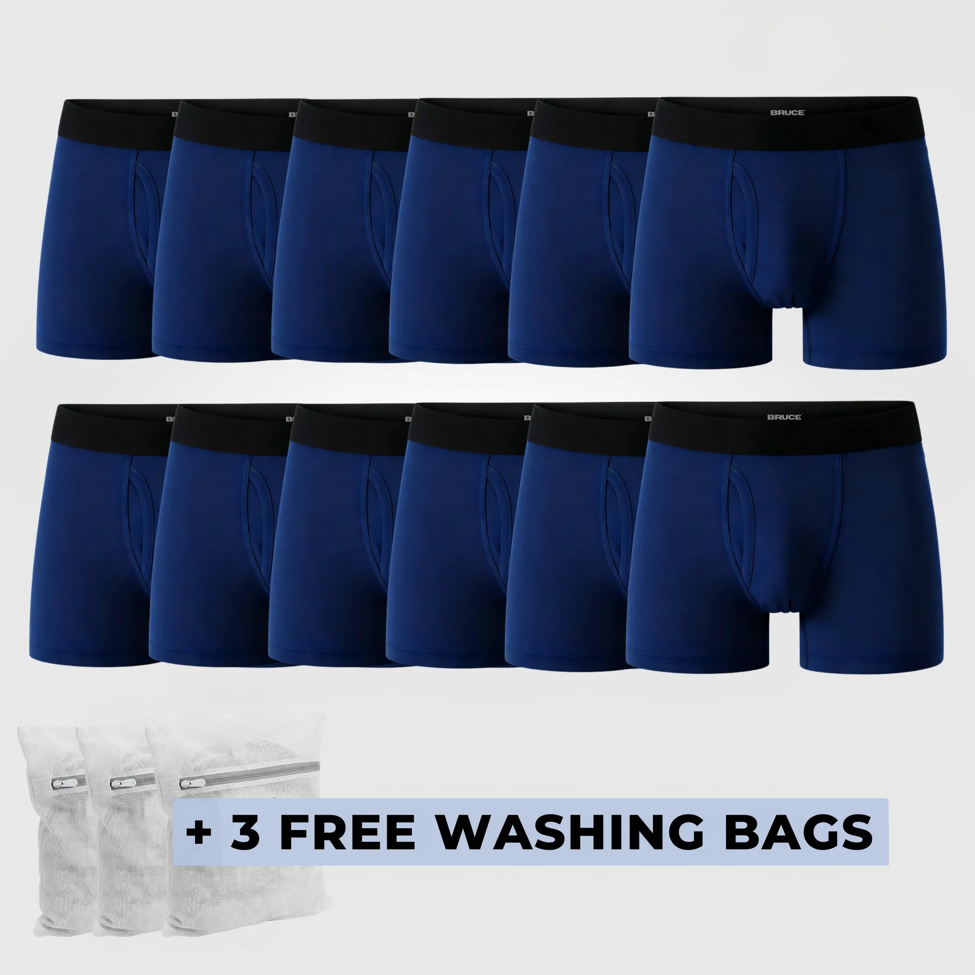 Bruce's Signature Leakproof Boxers (12-Pack)