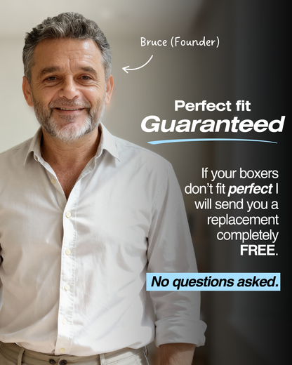 Bruce’s Signature Leakproof Boxers (Titanium)