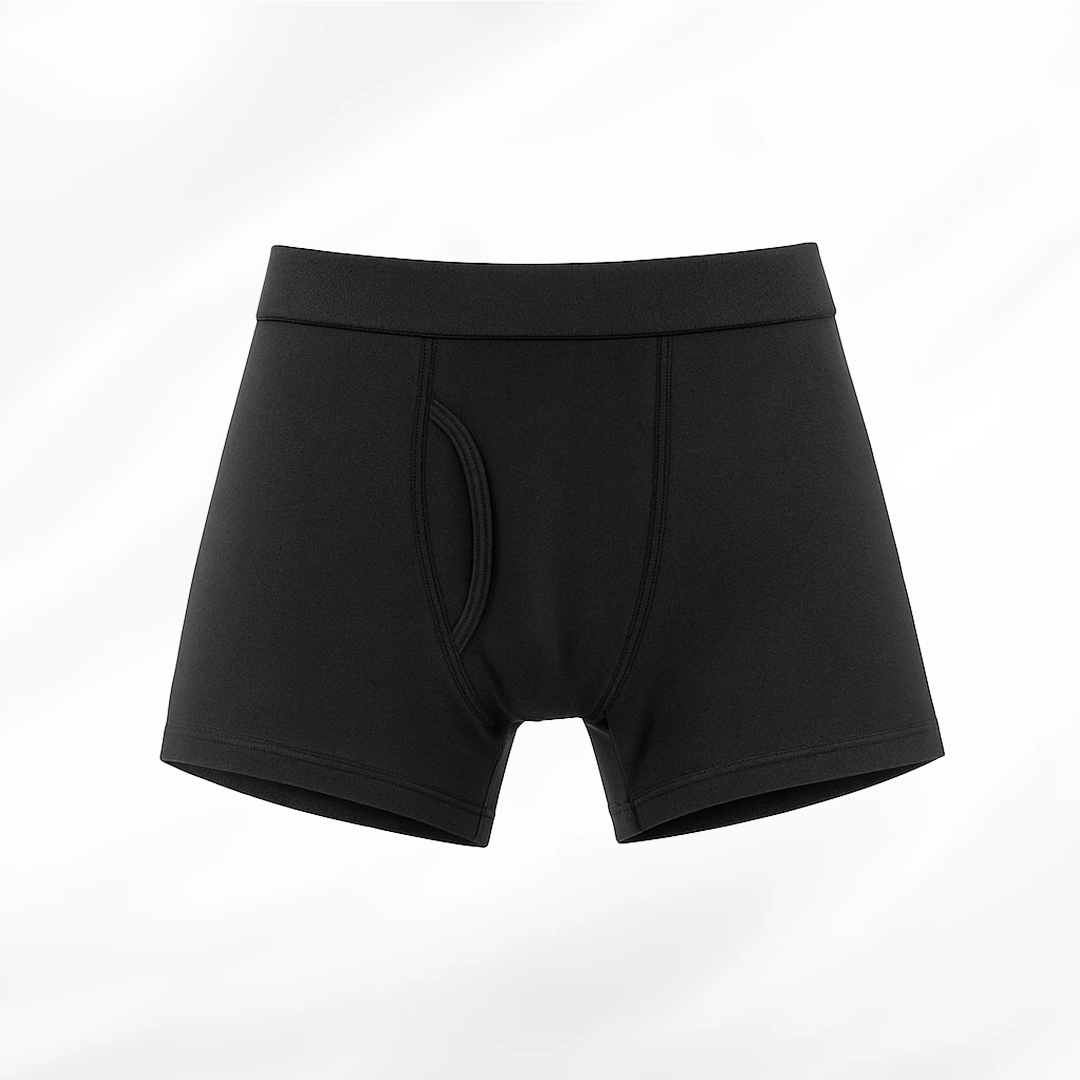 Bruce’s Signature Leakproof Boxers (Onyx)