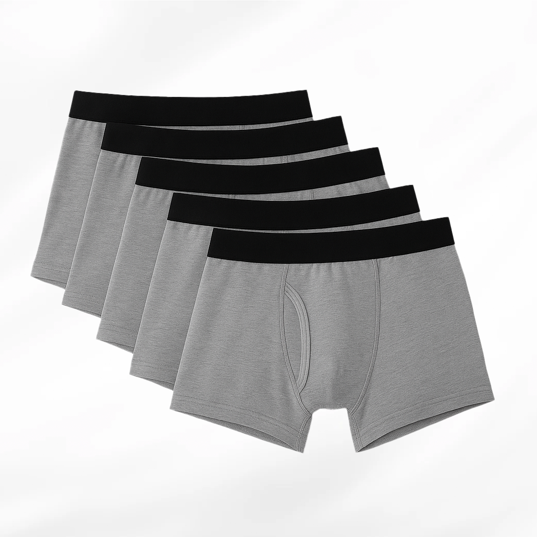 Bruce’s Signature Leakproof Boxers (5-Pack)