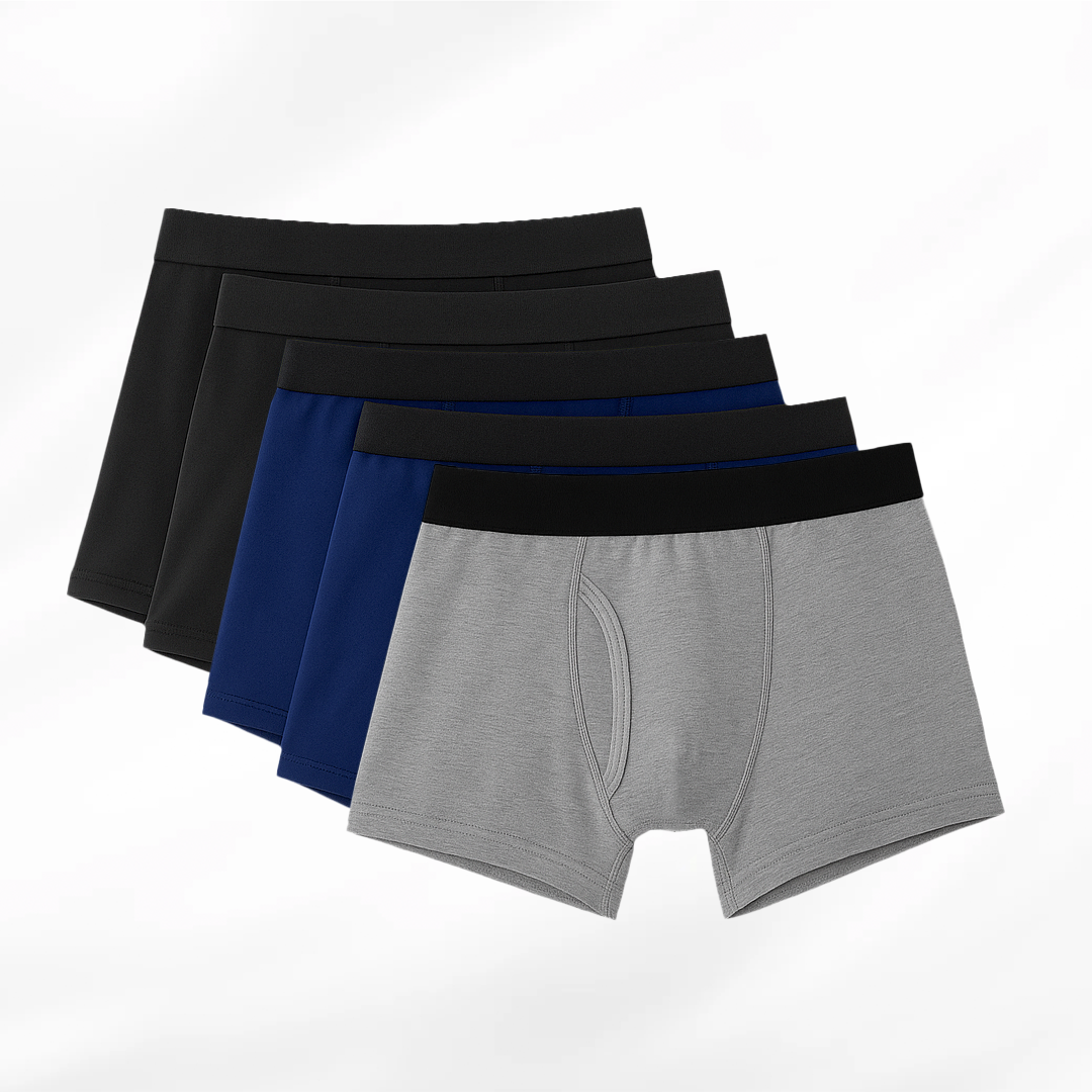 Bruce’s Signature Leakproof Boxers (5-Pack)