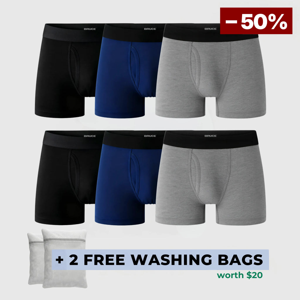 Bruce's Signature Leakproof Boxers